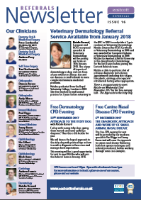 Eastcott Referrals Vet Autumn Newsletter
