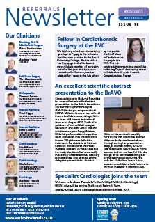 Eastcott Veterinary Referrals Spring Newsletter 2017